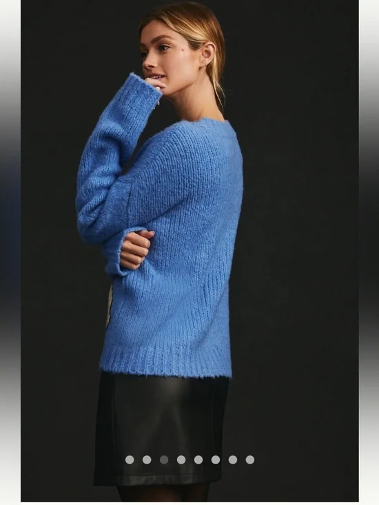 NWT Maeve Bunny Slope Cardigan Sweater - Picture 3 of 10